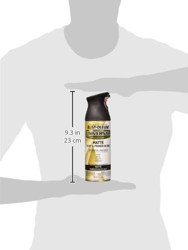 Rust-Oleum 302151 Universal All Surface Clear Topcoat Spray, 11 oz, Dead Flat Clear - Colors B
