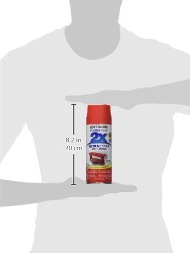 Rust-Oleum 334029 Painter's Touch 2X Ultra Cover Spray Paint, 12 oz, Gloss Clear - Colors B