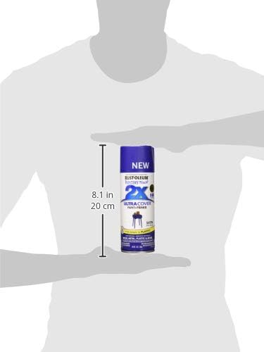 Rust-Oleum 334029 Painter's Touch 2X Ultra Cover Spray Paint, 12 oz, Gloss Clear - Colors E