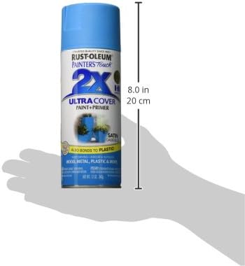 Rust-Oleum 334029 Painter's Touch 2X Ultra Cover Spray Paint, 12 oz, Gloss Clear - Colors F