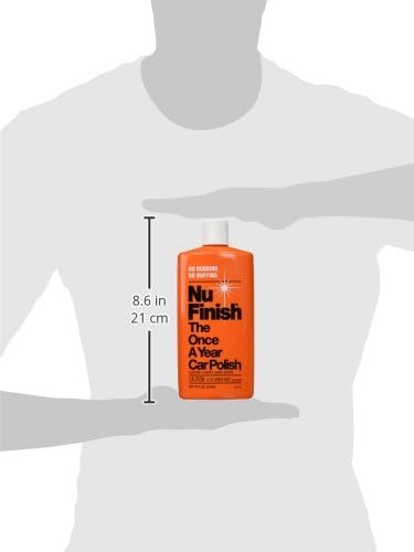 Nu Finish The Once A Year Car Polish Liquid - 16 OZ