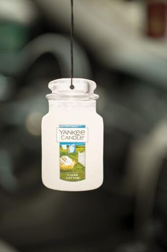 Yankee Candle Car Freshener Smart-Scent Vent Clips, 4-PACK (Sage & Citrus)