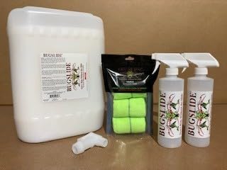 BugSlide Bug Remover – All Purpose Car Cleaner & Detailer Spray, For Vehicle Interior & Exterior Use, Shines, Degreases, Polishes, Wipes Away Bugs on Plastic, Metal,Glass, Windows, Mirrors, 32 oz