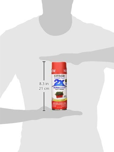 Rust-Oleum 334029 Painter's Touch 2X Ultra Cover Spray Paint, 12 oz, Gloss Clear - Colors B