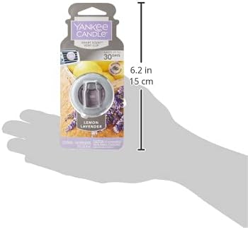 Yankee Candle Smart Scent Vent Clip Car Air Freshener, Odor Neutralizing Car Fragrance, Midsummer's Night (Pack of 1)