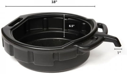 4Galln Oil Drain Pan W/1'