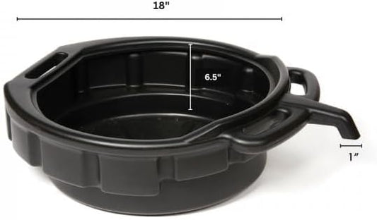 4Galln Oil Drain Pan W/1'