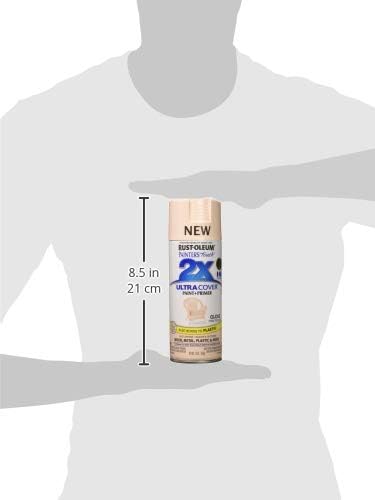 Rust-Oleum 334029 Painter's Touch 2X Ultra Cover Spray Paint, 12 oz, Gloss Clear - Colors C