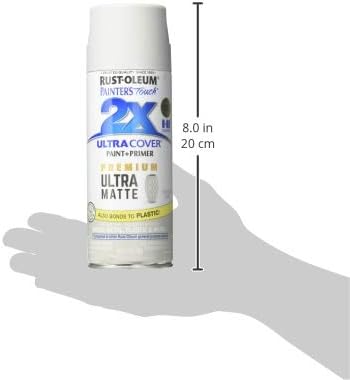 Rust-Oleum 334029 Painter's Touch 2X Ultra Cover Spray Paint, 12 oz, Gloss Clear - Colors E