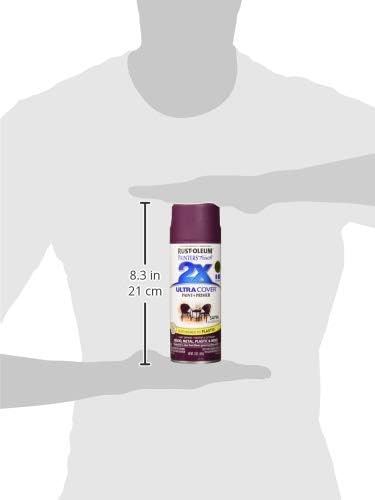 Rust-Oleum 334029 Painter's Touch 2X Ultra Cover Spray Paint, 12 oz, Gloss Clear - Colors E