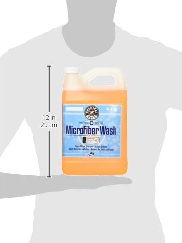 Chemical Guys Microfiber Cleaning Cloth and Car Wash Towel Detergent - Concentrated Cleaner for Towels, Microfiber Cloths, and Pads - Removes Dirt, Wax, Grease, Stains, Orange Scent - 16 oz