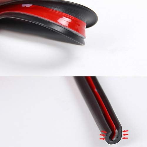 Eytool Clear Door Edge Guards for Cars,Car Door Protector with U Adhesive Edge Protective Trim Ding Protector Fit for Most Car (Clear, 32.8FT)