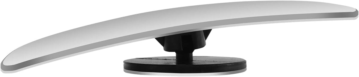 2 pcs Blind Spot Mirrors, 2" Round HD Glass Convex 360° Wide Angle Side Rear View Mirror with ABS Housing for Cars SUV and Trucks, Black, Pack of 2