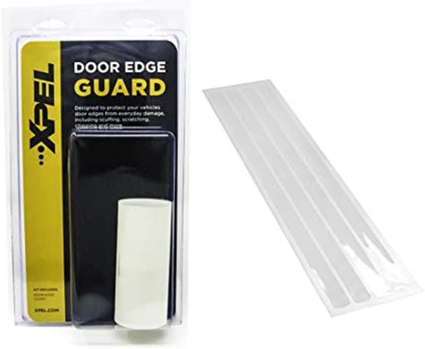 XPEL Door Edge Guard Protection Film Roll, 3/8" x 100' - Car or Truck Doors, Protective Barrier Against Minor Scratches, Paint Chips, Door Edge Impact, and Dings - Prevents Damage and Possible Rust