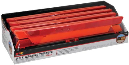 Performance Tool W1499 DOT Approved Warning Triangle for Roadside Emergencies - Lightweight and Stable at 29 Pounds - 17.5-Inch x 17.2-Inch