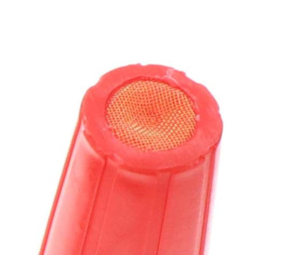 LubriMatic 75-070 Polyethylene Plastic Funnel w/ Screen - 2 Quart