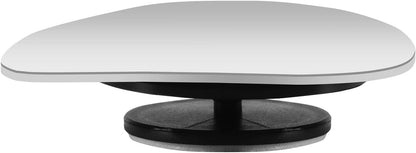 2 pcs Blind Spot Mirrors, 2" Round HD Glass Convex 360° Wide Angle Side Rear View Mirror with ABS Housing for Cars SUV and Trucks, Black, Pack of 2