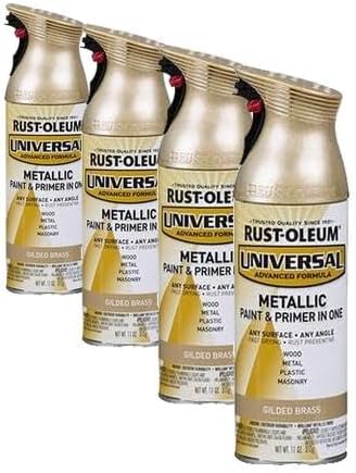 Rust-Oleum 302151 Universal All Surface Clear Topcoat Spray, 11 oz, Dead Flat Clear - Colors B