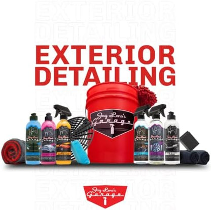 Jay Leno's Garage Leather Cleaner and Conditioner for Car Interior – Advanced Car Seat Leather Cleaner and Conditioner, Auto Leather Care Kit for Interior Detailing and Upholstery Cleaning
