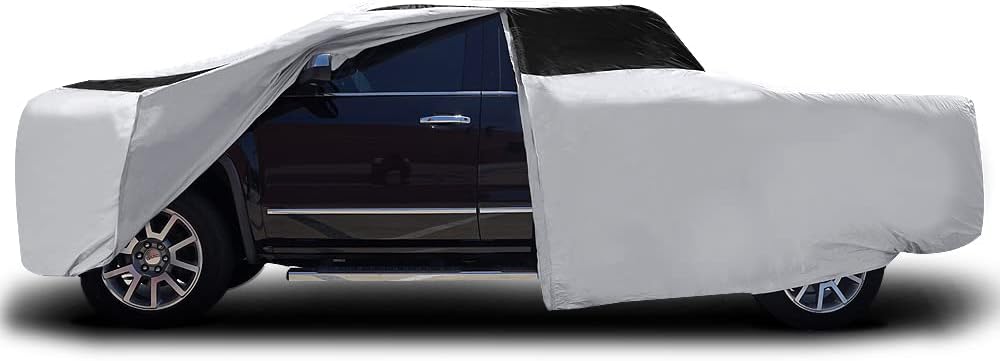 Titan Premium Multi-Layer PEVA Car Cover for Compact SUV 170-187". Waterproof, UV Protection, Anti-Scratch Protective Lining, Driver-Side Zippered Opening. Fits Rav4, Rogue, CR-V and More.