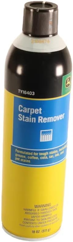 John Deere Original Equipment Carpet Stain Remover, 532 ml (18 Oz) - TY16403
