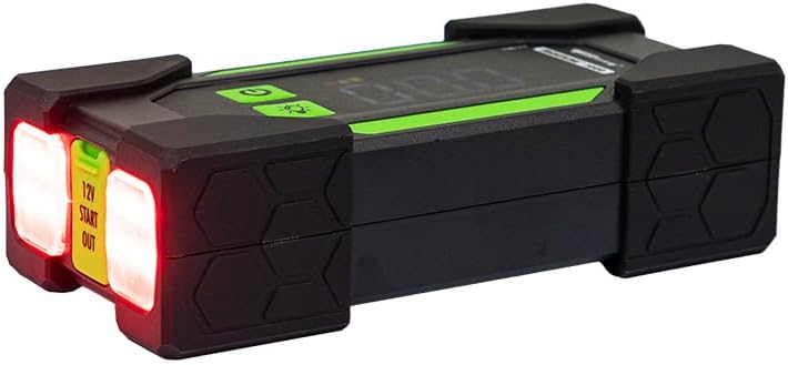 Forney Frontline 1000 Lithium Jump Starter Power Bank | 1000 peak amps 12V emergency battery booster. Features a built-in USB charger for portable devices.