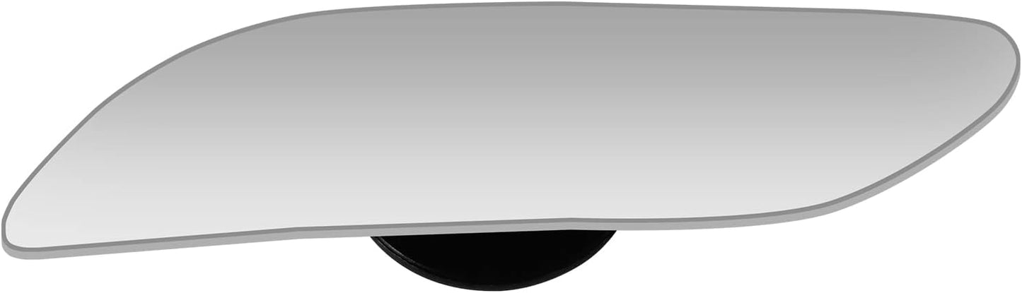 2 pcs Blind Spot Mirrors, 2" Round HD Glass Convex 360° Wide Angle Side Rear View Mirror with ABS Housing for Cars SUV and Trucks, Black, Pack of 2