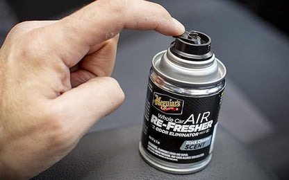Meguiar’s Whole Car Air Refresher Odor Eliminator, Summer Breeze, 2 Oz— Car Air Freshener For Commuters, Detailers; Mist Refreshes Cabin For Sedan, Suv, Truck, Van