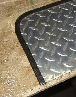 Edge Trim Black Large, Fits Edge 1/4 Inch, Length 10 Feet (3.05 Meter)