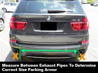 Indoor/Outdoor Ultimate Rear Bumper Protector, Widest Bumper Protection, Thickest Bumper Guard, Steel Reinforced Straps (4.2 Edition (42" Wide))