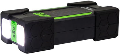 Forney Frontline 1000 Lithium Jump Starter Power Bank | 1000 peak amps 12V emergency battery booster. Features a built-in USB charger for portable devices.