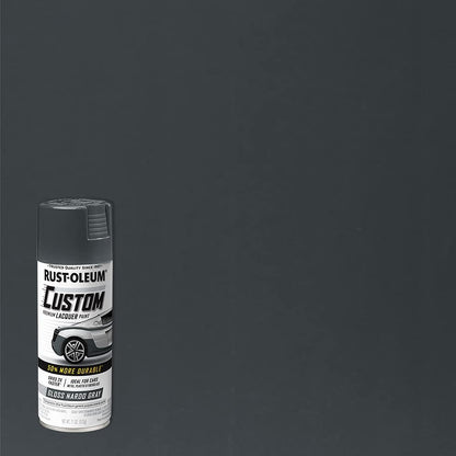 Rust-Oleum 323383 Automotive Custom Lacquer Spray Paint, 11 oz, Gloss Clear