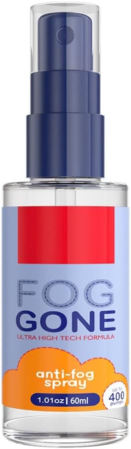 SEADEAR Anti Fog Spray 60ml/30ml Spectacle Lens Anti-Fog Spray Car Windshield Window Rainy Weather Defogging Spray Cleaning Spray for Mirrors Glass