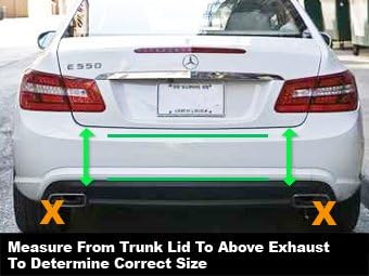 Indoor/Outdoor Ultimate Rear Bumper Protector, Widest Bumper Protection, Thickest Bumper Guard, Steel Reinforced Straps (4.2 Edition (42" Wide))