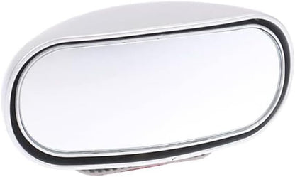 Blind Spot Mirror for Car 2 Pack, Adjustable Convex Wide-Angle Blindspot Mirrors, 360° Rotatable Small Stick-On Blind Side Mirror for Cars, SUVs & Trucks