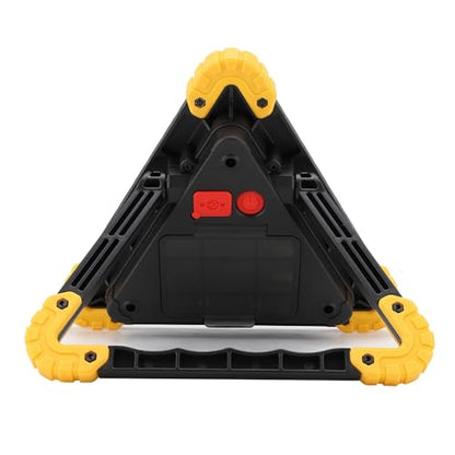 30W Multifunction Car Breakdown Emergency Safety Triangle Stop Sign with Red LED Warning Light