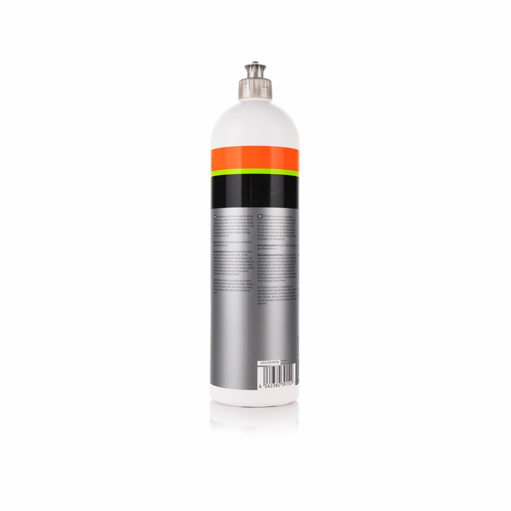 KOCHCHEMIE P6.02 One Cut & Finish - High-Gloss Polishing Compound with Sealant; Remove Scratches and Grindings from Grit Size P2000 and Above with Simultaneous Sealing Effect (250 ml)