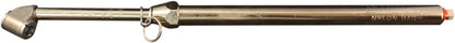Milton S-976 Dual Head Chuck Tire Pressure Service Gauge, Plated Brass Tube, 12 3/4” 1-160 PSI