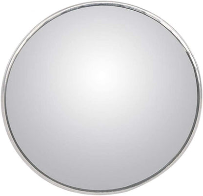 2Pcs 3 Inch Non-Adjustable Large Stick-On Convex Blind Spot Mirror, HD Glass Big Round Rear View, Strong Adhesive for Car, Van, SUV and Trucks (3"(75mm), Frameless)