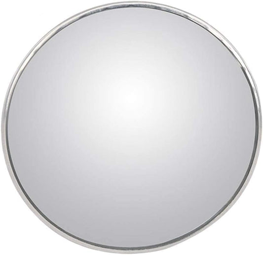2Pcs 3 Inch Non-Adjustable Large Stick-On Convex Blind Spot Mirror, HD Glass Big Round Rear View, Strong Adhesive for Car, Van, SUV and Trucks (3"(75mm), Frameless)