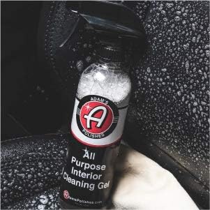 Adam's All Purpose Interior Cleaning Gel - Car Interior Cleaning For Interior Detailing Leather Seats, Vinyl Carpet, Upholstery, Plastic & Rubber Surfaces