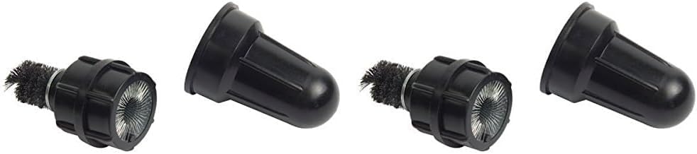Steelman Battery Post Terminal Cleaner for Automotive and Marine Batteries, Steel Bristle Brush for Top and Side Terminals, Storage Cover Included