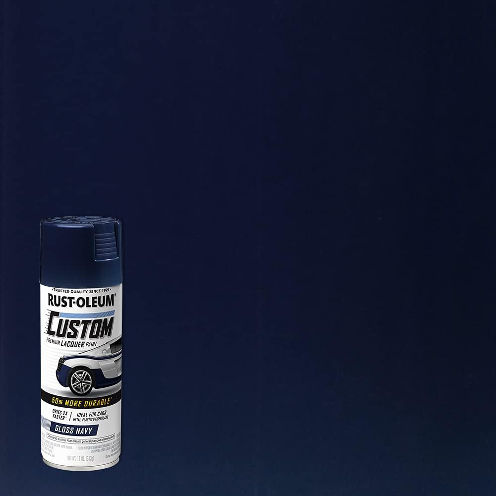 Rust-Oleum 323383 Automotive Custom Lacquer Spray Paint, 11 oz, Gloss Clear