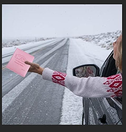 Car Registration and Insurance Card Holder - Leather Vehicle Glove Box Automobile Documents Paperwork Wallet Case Organizer for ID, Driver's License, Key, Cards - Car Accessories for Women&Men