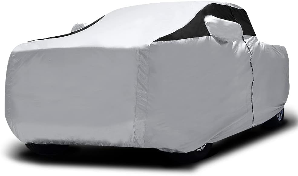 Titan Premium Multi-Layer PEVA Car Cover for Compact SUV 170-187". Waterproof, UV Protection, Anti-Scratch Protective Lining, Driver-Side Zippered Opening. Fits Rav4, Rogue, CR-V and More.