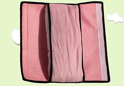 Colorsheng 2 pcs Auto Pillow Car Safety Belt Protect, Shoulder Pad, Adjust Vehicle Seat Belt Cushion for Kids （Grey，Pink）