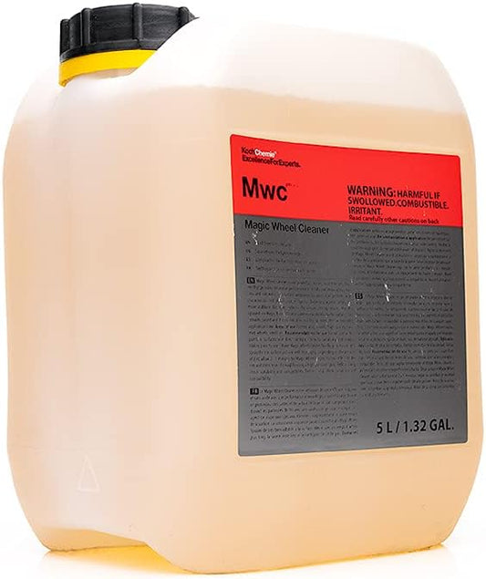 KOCHCHEMIE Magic Wheel Cleaner - Powerful Rim and Rim Well Cleaner; Acid Free, Dissolves Iron Particles Using Visible Red Discoloration, Excellent Adhesion and Viscosity (500 milliliters)