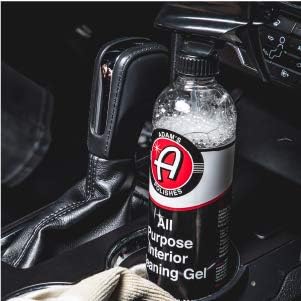 Adam's All Purpose Interior Cleaning Gel - Car Interior Cleaning For Interior Detailing Leather Seats, Vinyl Carpet, Upholstery, Plastic & Rubber Surfaces