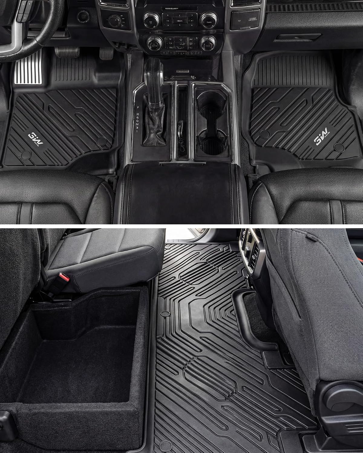Floor Mats & Cargo Liner & Back Seat Cover for 2021-2026 Bronco 4 Door - Colors B