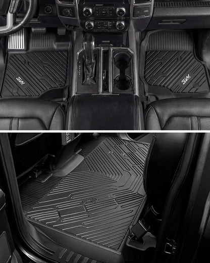 Floor Mats & Cargo Liner & Back Seat Cover for 2021-2026 Bronco 4 Door - Colors B